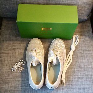 Kate Spade Sequin Bridal Keds